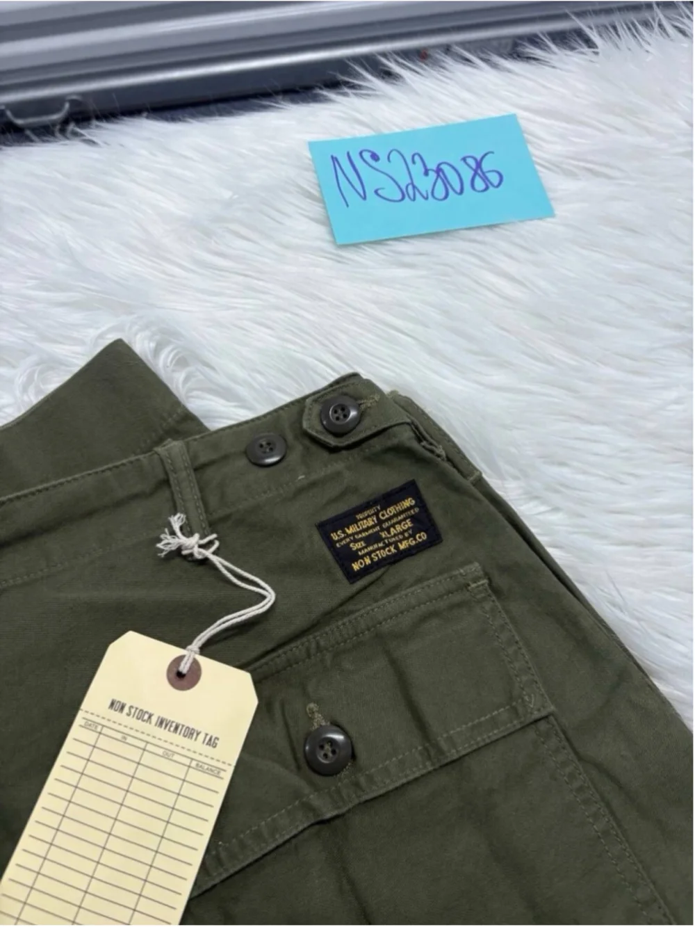 Vietnam War OG-107 Utility Fatigue Pants XL Non Stock Mfg. Co.